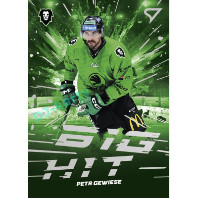 2025/26 Sportzoo ELH 2. serie #BD-08 Petr Gewiese Big Hit