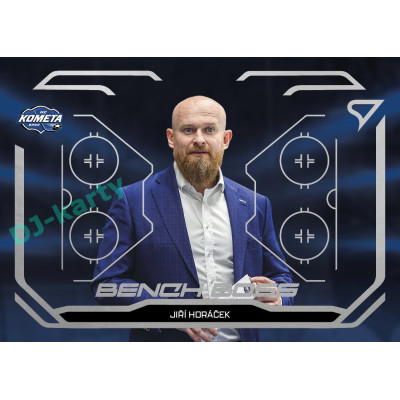 2025/26 Sportzoo ELH 2. serie #BB-01 Jiří Horáček Bench Boss