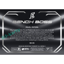 2025/26 Sportzoo ELH 2. serie #BB-06 Pavel Patera Bench Boss