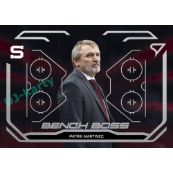2025/26 Sportzoo ELH 2. serie #BB-04 Patrik Martinec Bench Boss