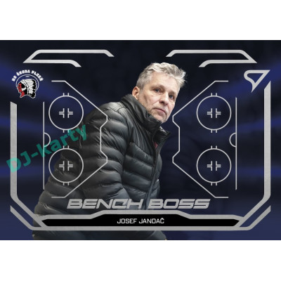 2025/26 Sportzoo ELH 2. serie #BB-12 Josef Jandač Bench Boss