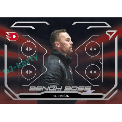 2025/26 Sportzoo ELH 2. serie #BB-02 Filip Pešán Bench Boss