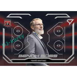 2025/26 Sportzoo ELH 2. serie #BB-05 Tomáš Martinec Bench Boss