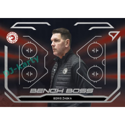 2025/26 Sportzoo ELH 2. serie #BB-10 Boris Žabka Bench Boss