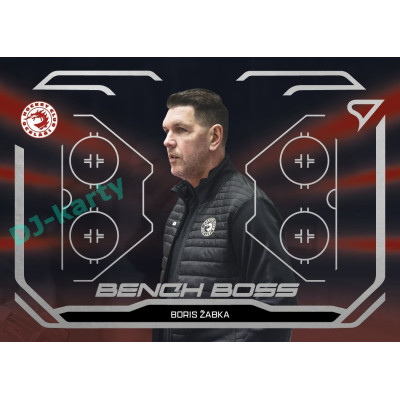 2025/26 Sportzoo ELH 2. serie #BB-10 Boris Žabka Bench Boss