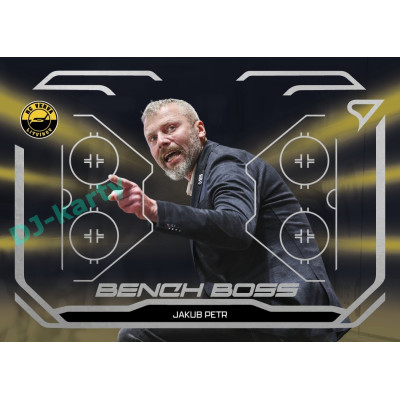 2025/26 Sportzoo ELH 2. serie #BB-11 Jakub Petr Bench Boss