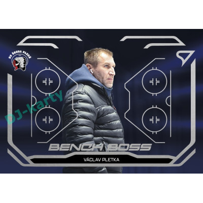 2025/26 Sportzoo ELH 2. serie #BB-13 Václav Pletka Bench Boss