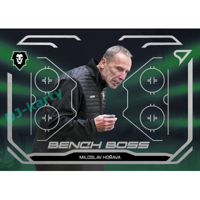 2025/26 Sportzoo ELH 2. serie #BB-09 Miroslav Hořava Bench Boss