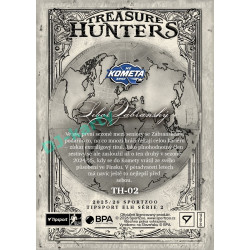 2025/26 Sportzoo ELH 2. serie #TH-02 Libor Zábranský Treasure Hunter 
