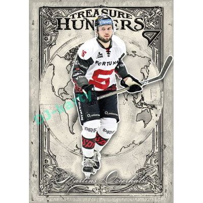 2025/26 Sportzoo ELH 2. serie #TH-11 Martins Dzierkals Treasure Hunter 