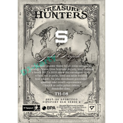2025/26 Sportzoo ELH 2. serie #TH-08 Jakub Krejčík Treasure Hunter 