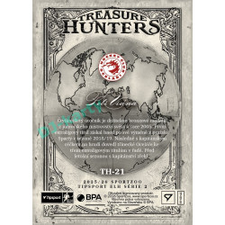 2025/26 Sportzoo ELH 2. serie #TH-21 Petr Vrána Treasure Hunter 