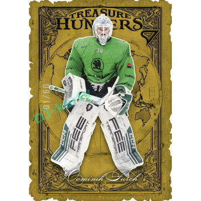 2025/26 Sportzoo ELH 2. serie #TH-15 Dominik Furch Treasure Hunter  Dark Gold xx/60