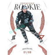 2025/26 Sportzoo ELH 2. serie #RP-12 David Šilhan Rookie Premiere Garnet Red xx/99