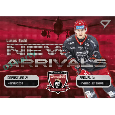 2025/26 Sportzoo ELH 2. serie #NA-13 Lukáš Radil New Arrivals