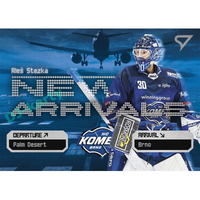 2025/26 Sportzoo ELH 2. serie #NA-01 Aleš Stezka New Arrivals