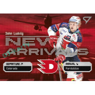 2025/26 Sportzoo ELH 2. serie #NA-06 John Ludvig New Arrivals
