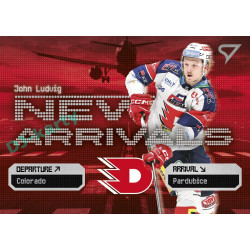 2025/26 Sportzoo ELH 2. serie #NA-06 John Ludvig New Arrivals