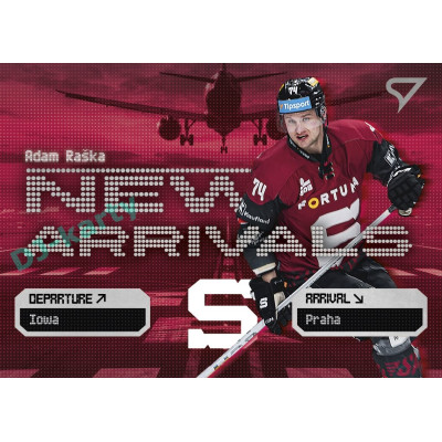 2025/26 Sportzoo ELH 2. serie #NA-08 Adam Raška New Arrivals