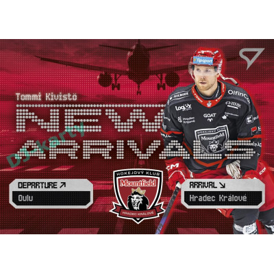 2025/26 Sportzoo ELH 2. serie #NA-11 Tommi Kivistö New Arrivals