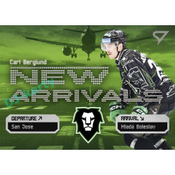 2025/26 Sportzoo ELH 2. serie #NA-20 Carl Berglund New Arrivals