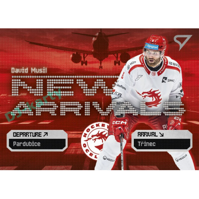 2025/26 Sportzoo ELH 2. serie #NA-23 David Musil New Arrivals