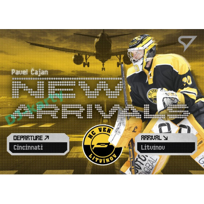 2025/26 Sportzoo ELH 2. serie #NA-24 Pavel Čajan New Arrivals