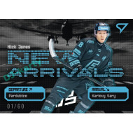 2025/26 Sportzoo ELH 2. serie #NA-16 Nick Jones New Arrivals Iron Grey xx/60
