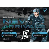 2025/26 Sportzoo ELH 2. serie #NA-18 David Šťastný New Arrivals Iron Grey xx/60