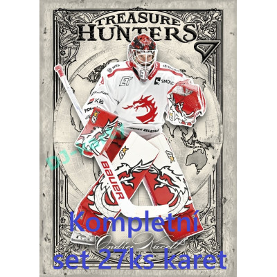2025/26 Sportzoo ELH 2. serie kompletní set 27ks Treasure Hunter karet