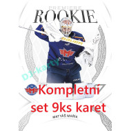 2025/26 Sportzoo ELH 2. serie kompletní set 9ks Rookie Premiere karet