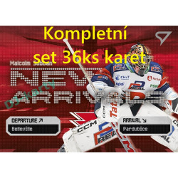2025/26 Sportzoo ELH 2. serie kompletní set 36ks New Arrivals karet