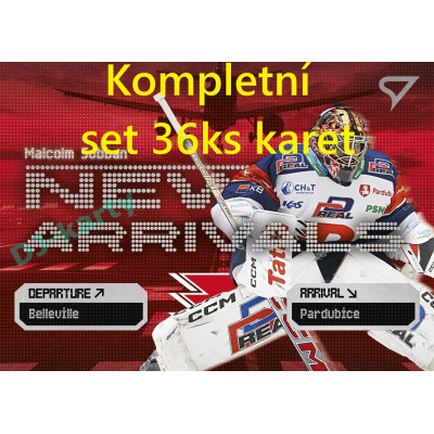 2025/26 Sportzoo ELH 2. serie kompletní set 36ks New Arrivals karet