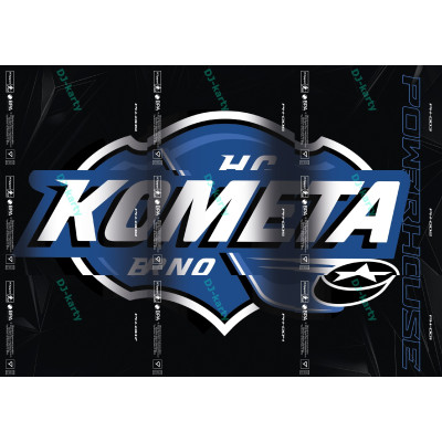 2025/26 Sportzoo ELH 2. serie kompletní set 9ks karet Powerhouse - Kometa Brno