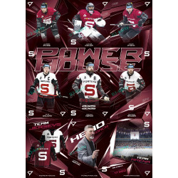 2025/26 Sportzoo ELH 2. serie kompletní set 9ks karet Powerhouse - Sparta Praha