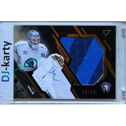 2025/26 Sportzoo ELH 2. serie #GJS-NM Nick Malík Game Jersey Gold Auto 18/30