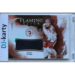 2025/26 Sportzoo ELH 2. serie #FSS-OF Oscar Flynn Flaming Stick Cloud Silver Auto 24/30