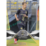 2025/26 Sportzoo Chance Liga 1. série #082 ADAM VLKANOVA Gold xx/25