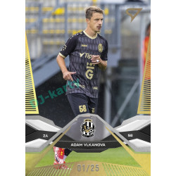 2025/26 Sportzoo Chance Liga 1. série #082 ADAM VLKANOVA Gold xx/25