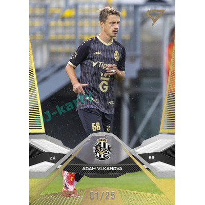 2025/26 Sportzoo Chance Liga 1. série #082 ADAM VLKANOVA Gold xx/25