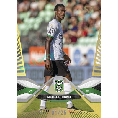 2025/26 Sportzoo Chance Liga 1. série #118 ABDALLAH GNING Gold xx/25