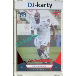 2021/22 Sportzoo Fortuna Liga 2. série #205 Rigino Cicilia Red xx/49