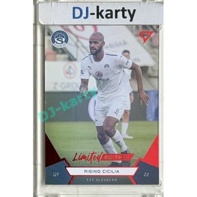 2021/22 Sportzoo Fortuna Liga 2. série #205 Rigino Cicilia Red xx/49