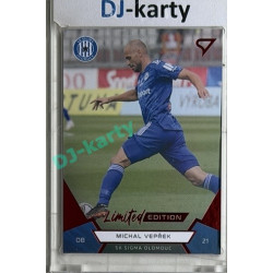 2021/22 Sportzoo Fortuna Liga 2. série #326 Michal Vepřek Red xx/49
