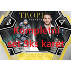 2024/25 Sportzoo ELH Play Off kompletní set 9ks karet Trophy Winner