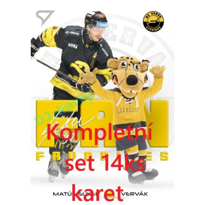 2024/25 Sportzoo ELH Play Off kompletní set 14ks karet Fan Favorites