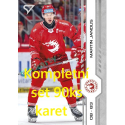 2024/25 Sportzoo ELH Play Off kompletní set 90ks řadových karet