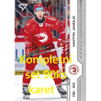 2024/25 Sportzoo ELH Play Off kompletní set 90ks řadových karet