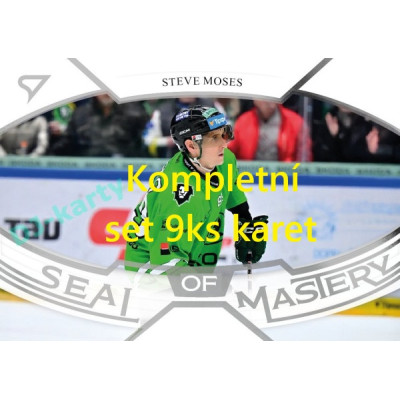 2025/26 Sportzoo ELH 1. serie kompletní set 9ks karet Seal of Mastery