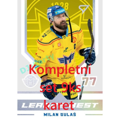 2025/26 Sportzoo ELH 1. serie kompletní set 9ks karet League Best